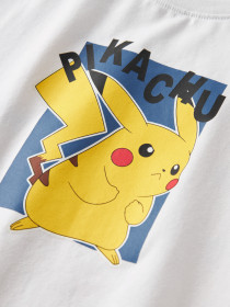 NAME IT Pokemon T-shirt Jeb Bright White